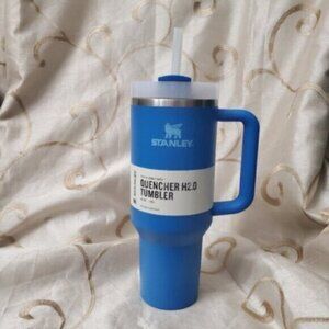 Stanley Quencher 40oz Tumbler Azure H2.0 FlowState NWT